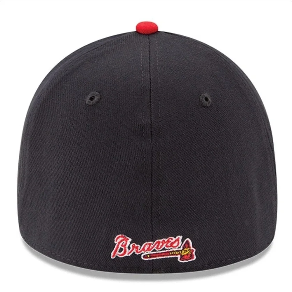 New Era Navy/Red Atlanta Braves MLB Team Classic Home 39THIRTY Flex Hat‎ M/L